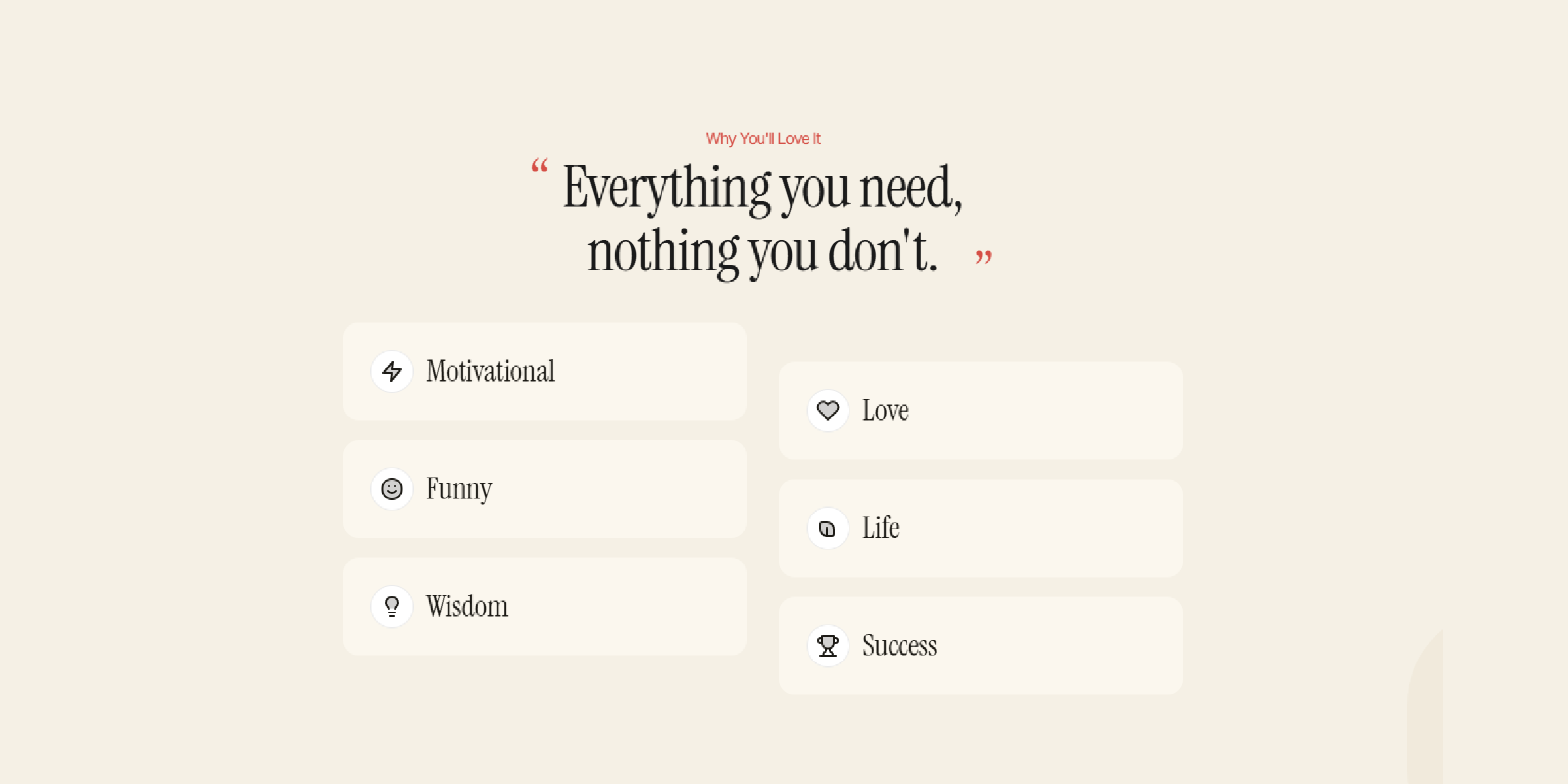 Features - Quotify