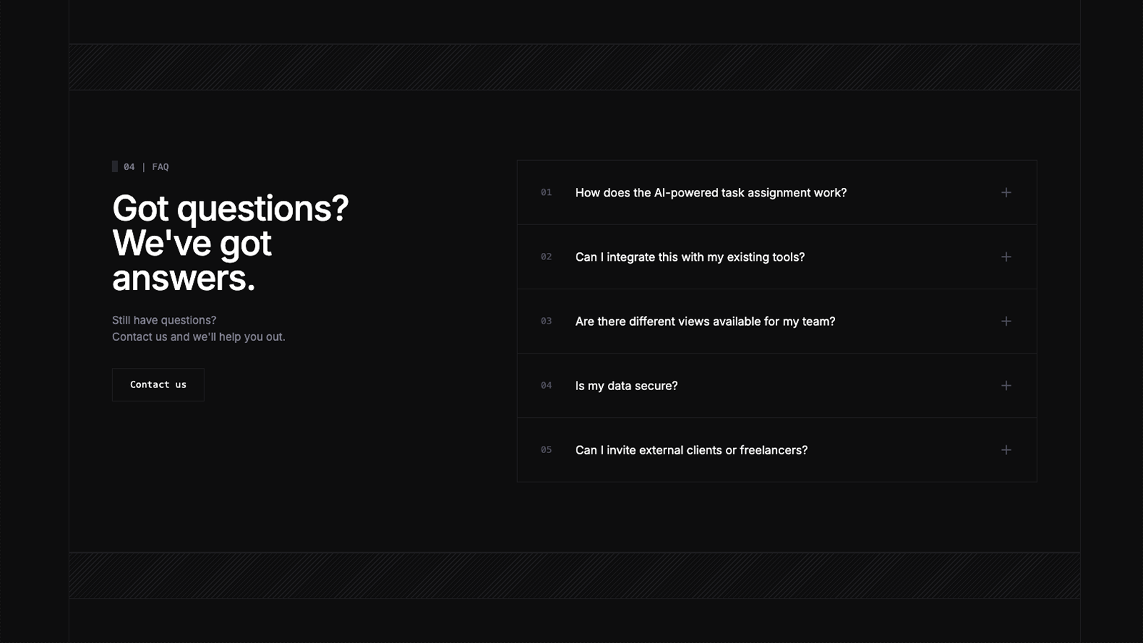 FAQs Section - Lightspeed