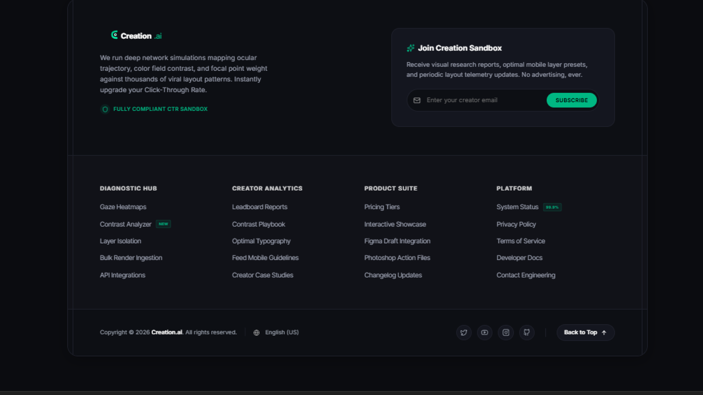 Footer Creation.AI
