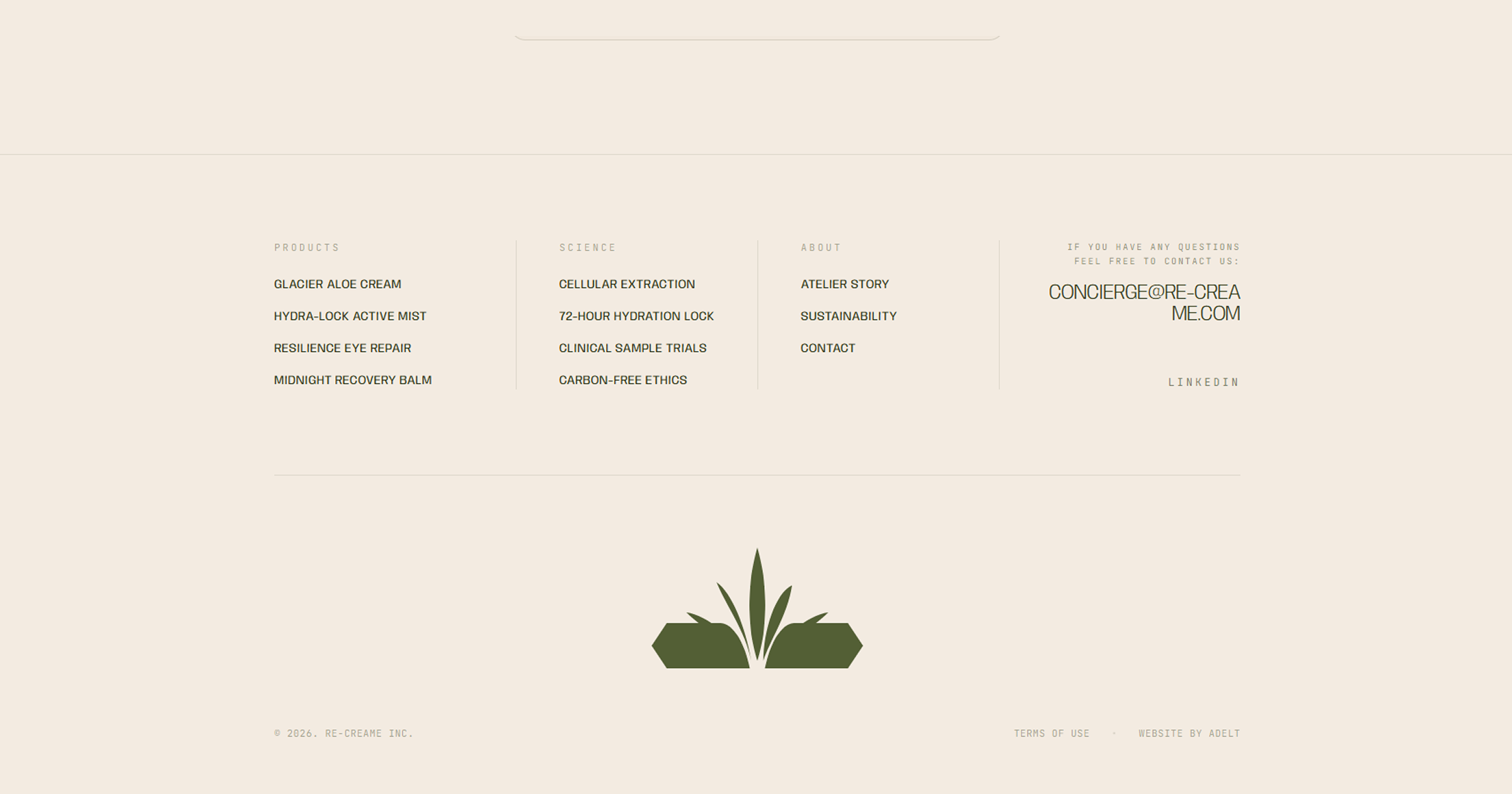 Footer - SERICAMASK