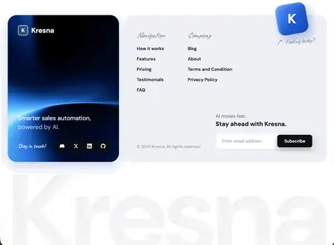 Kresna Footer