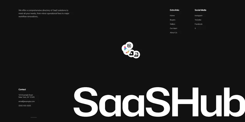 Footer - SaaSHub