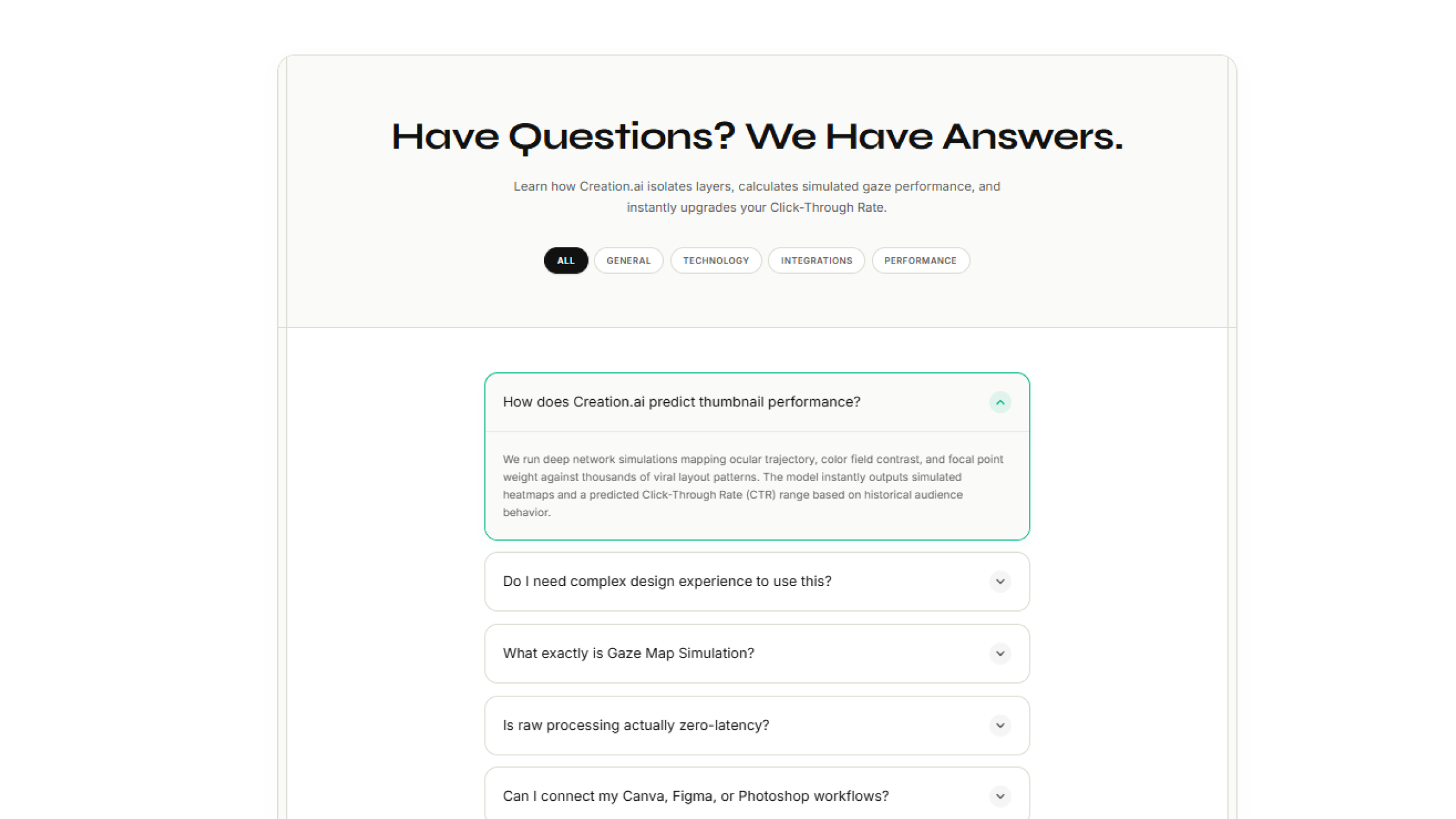 FAQ Creation.AI