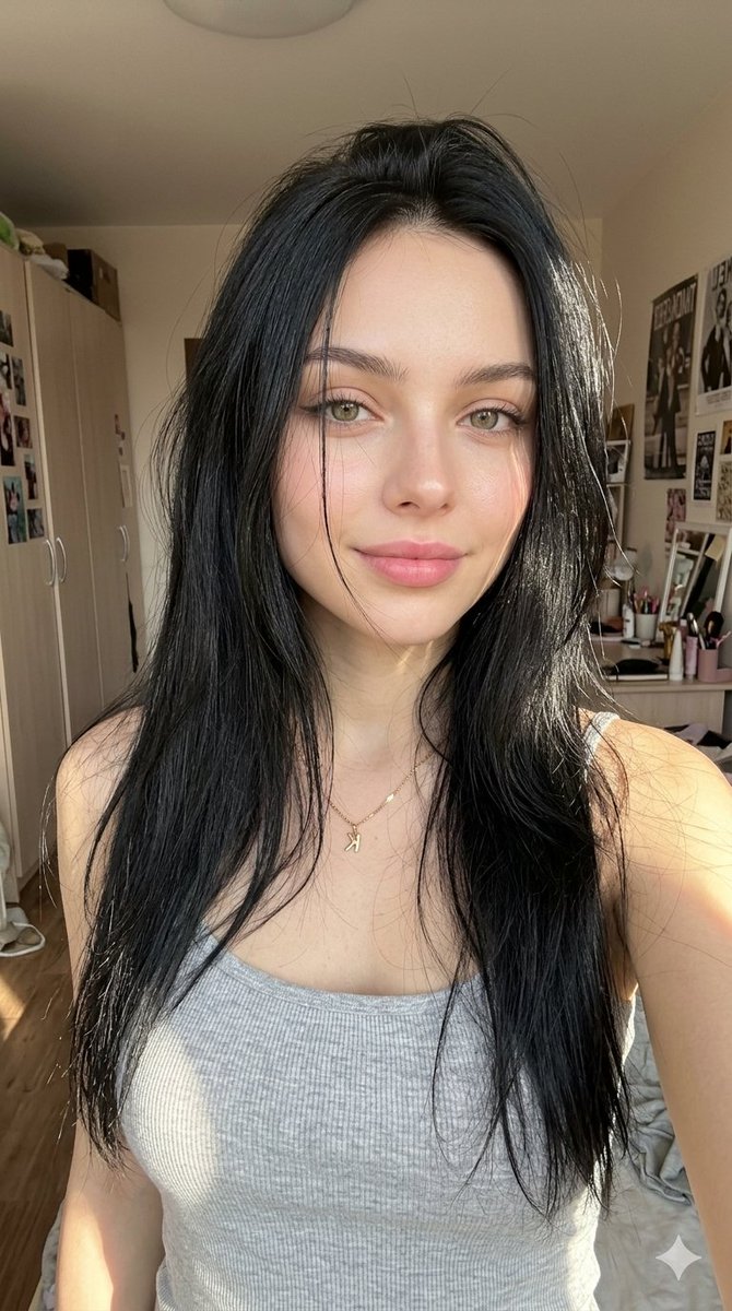 Ultra-Realistic Bedroom Selfie