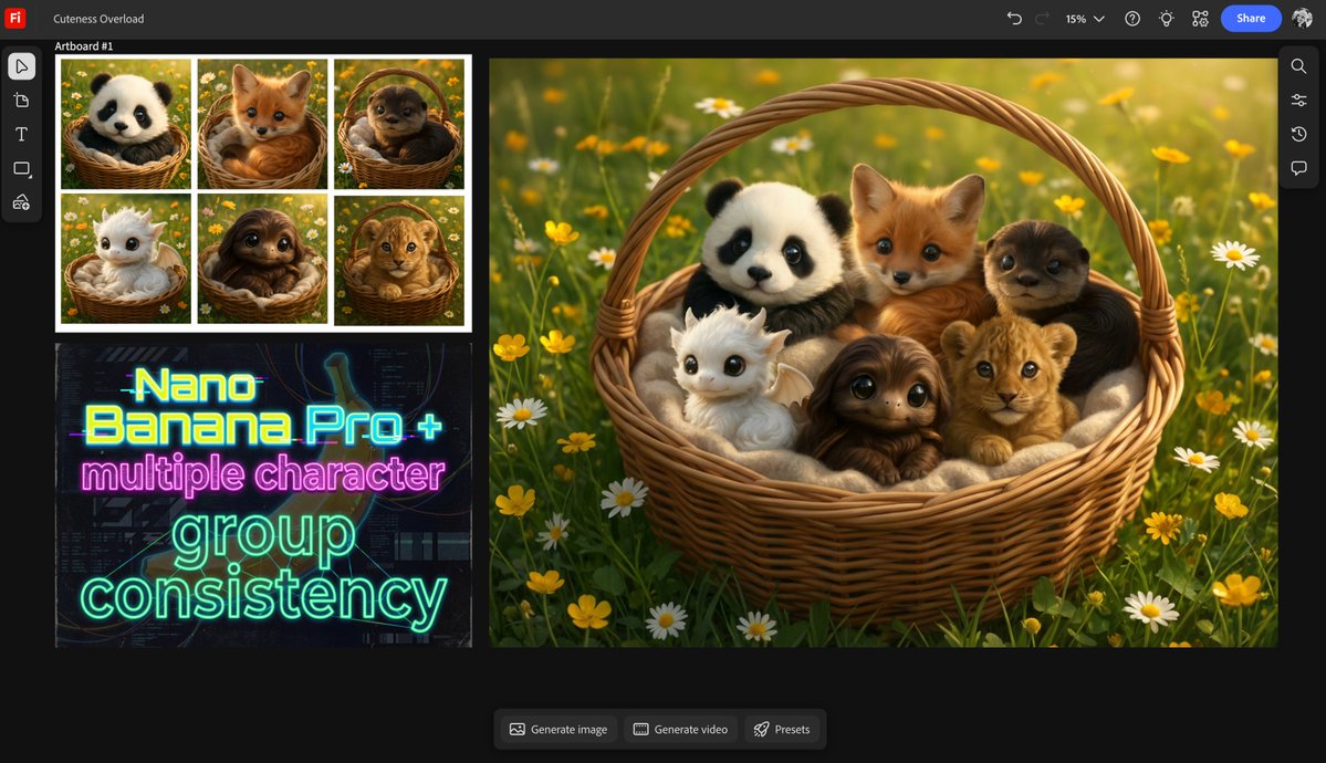 Multiple characters in one basket