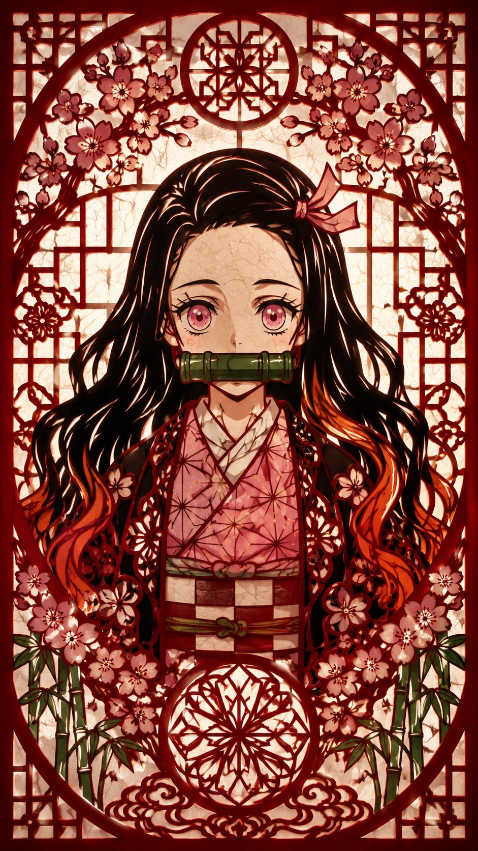 鬼灭之刃人像动漫