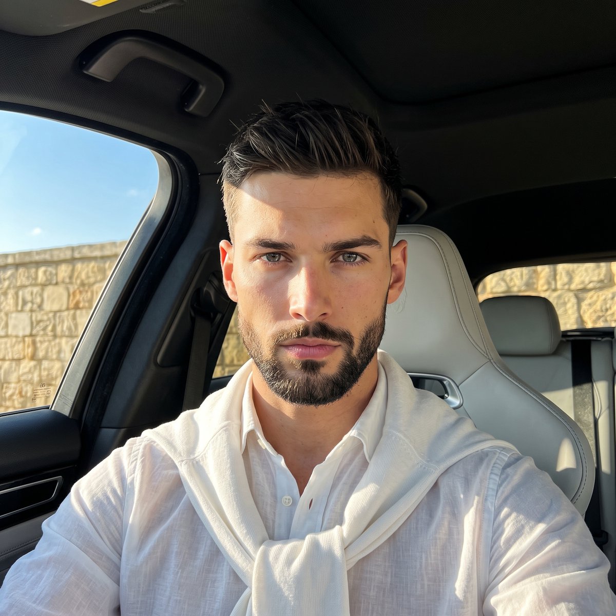 Old Money Automotive Lifestyle Portrait