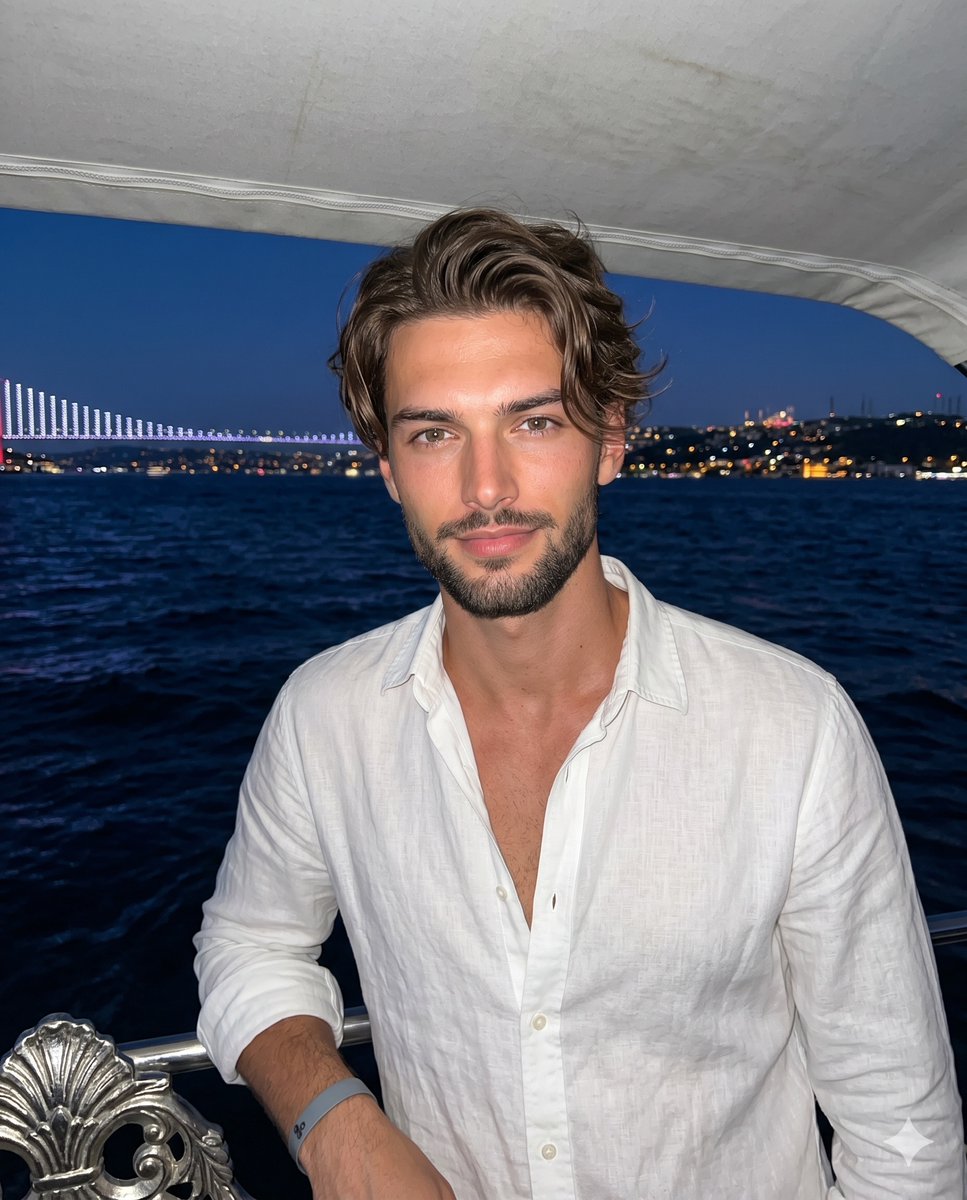 Night Nautical Lifestyle Portrait