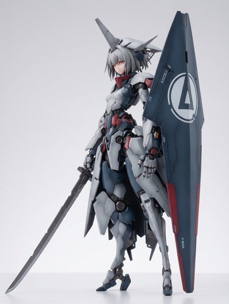 KNIGHT MECHA GIRL Figure Concept