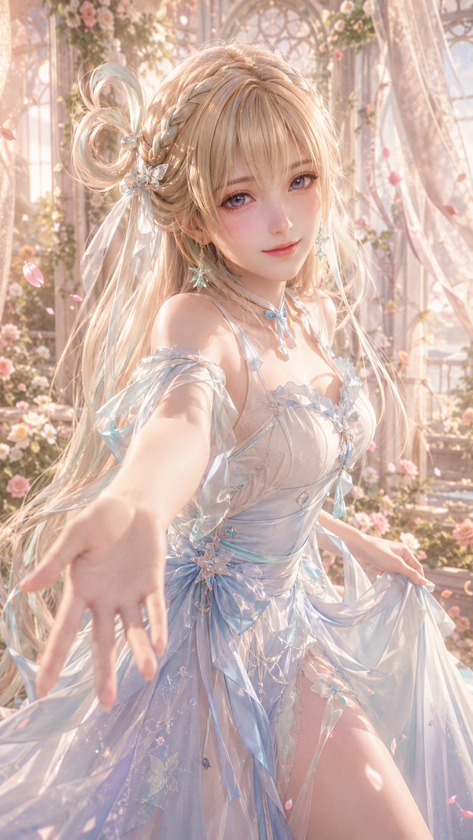 人像3D动漫梦幻雪温柔
