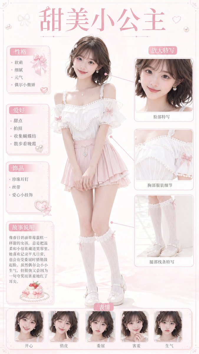 女性动漫写实雪优雅