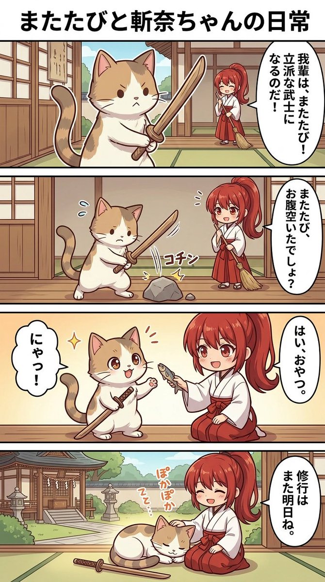 4-Panel Manga Generation Prompt