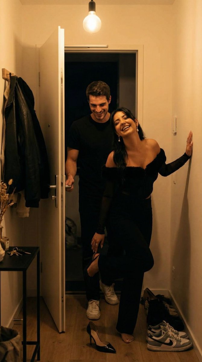 Ultra-Photoreal Candid Home Entry Night Scene Prompt