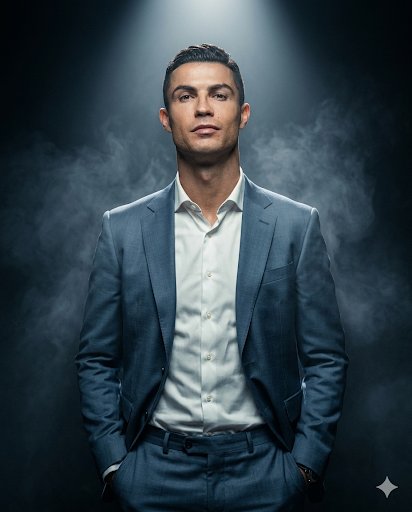 Confident Studio Suit Portrait