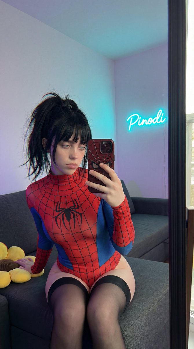 Sydney Sweeney Spiderman Bodysuit Selfie Prompt