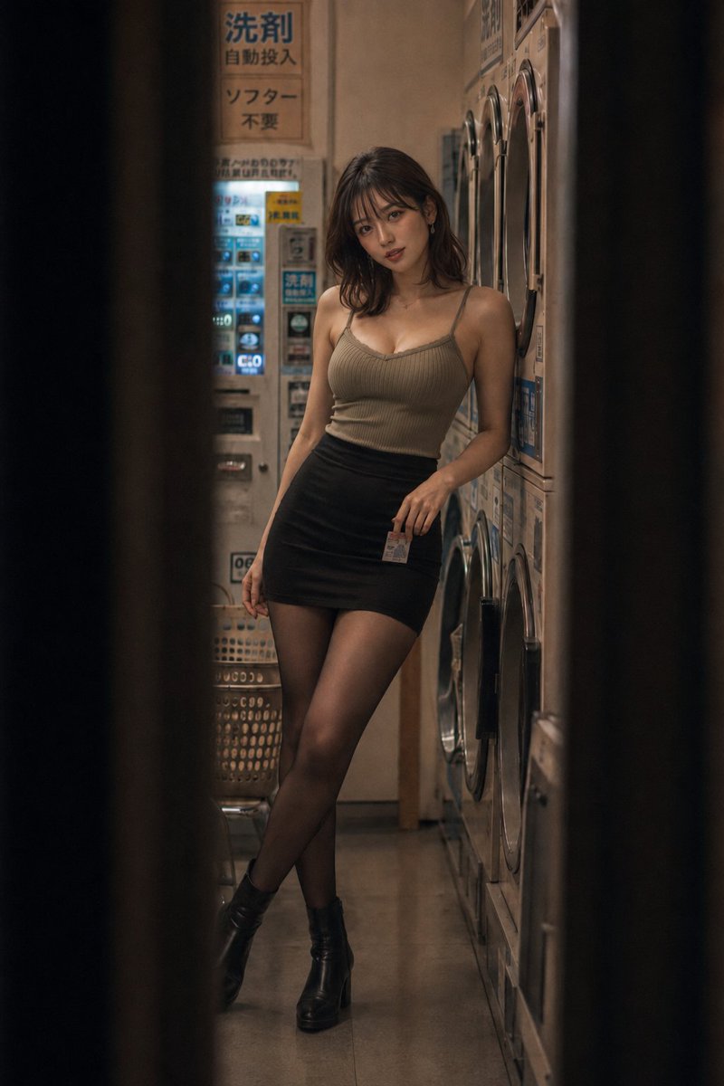 角色胶片写实夜景可爱