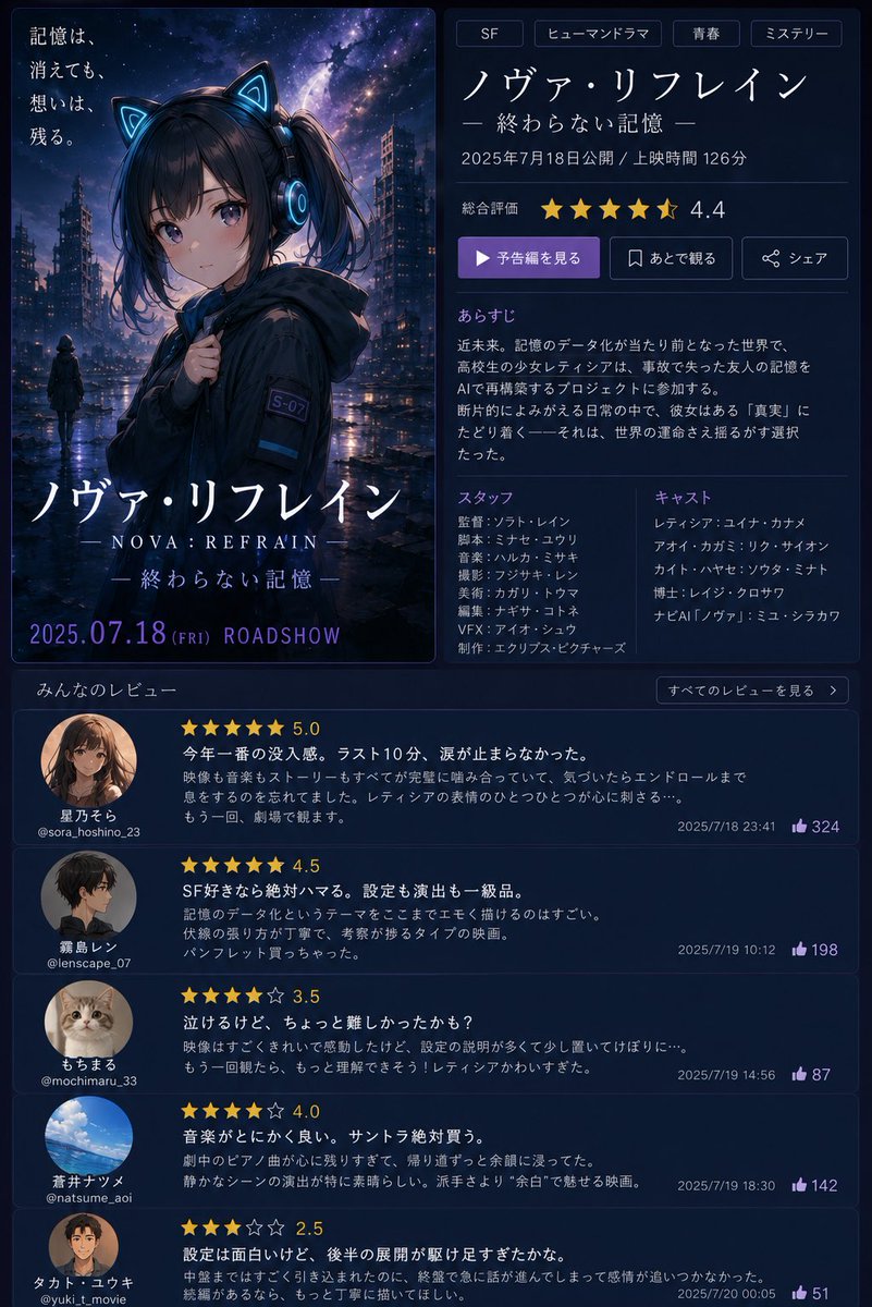 人像海报赛博赛博朋克霓虹可爱