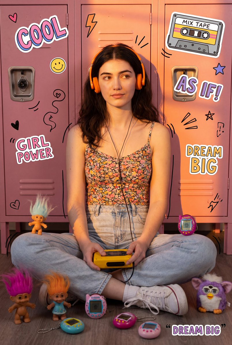 Retro 90s Collage Photography