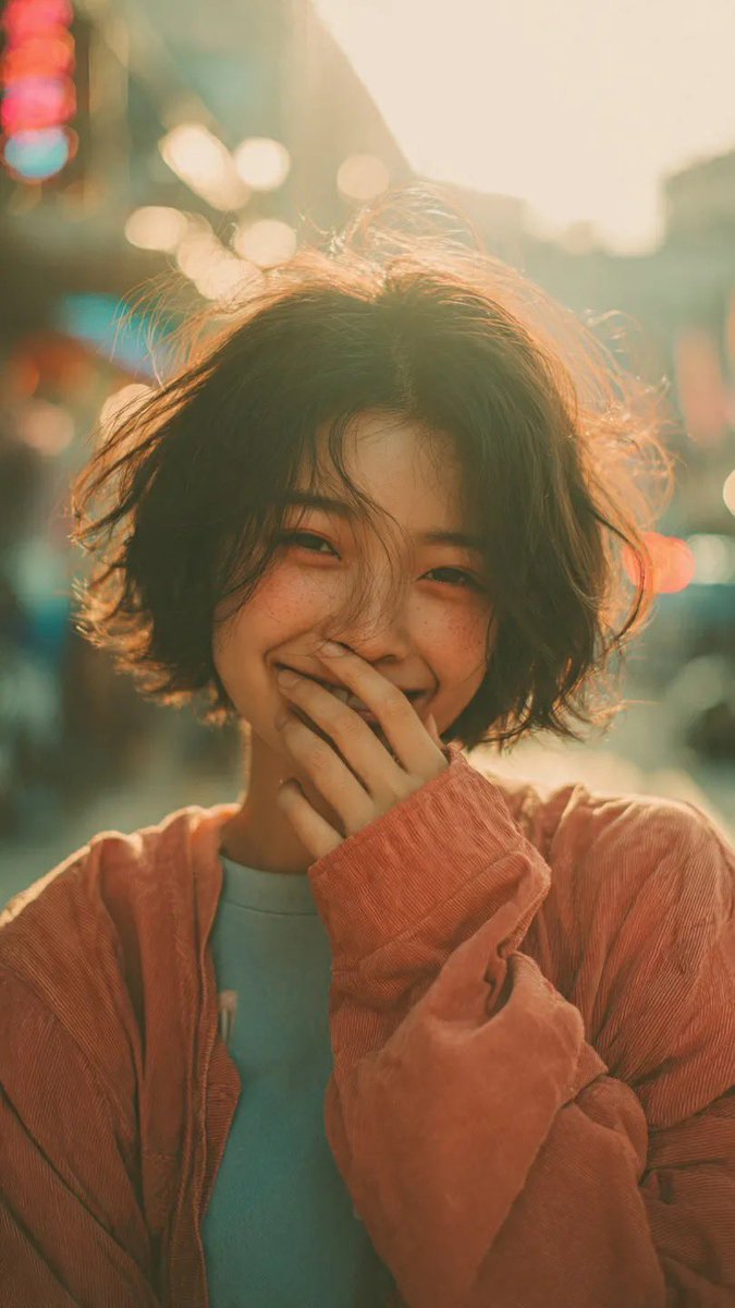 Cinematic Urban Street Portrait