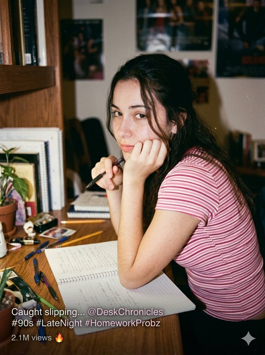 Candid Indoor Student Life Portrait