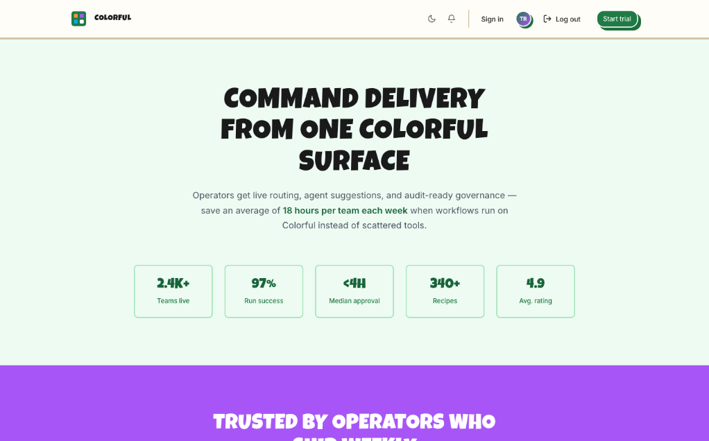 Colorful Style Design Skill (DESIGN.md + SKILL.md)