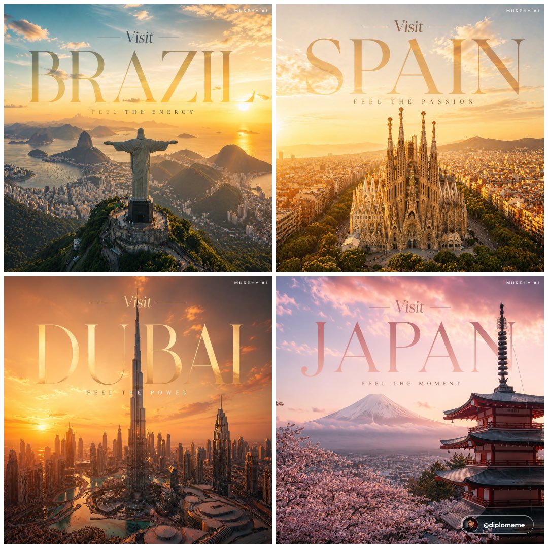 Cinematic luxury tourism poster, Spain, iconic view of Sagrada