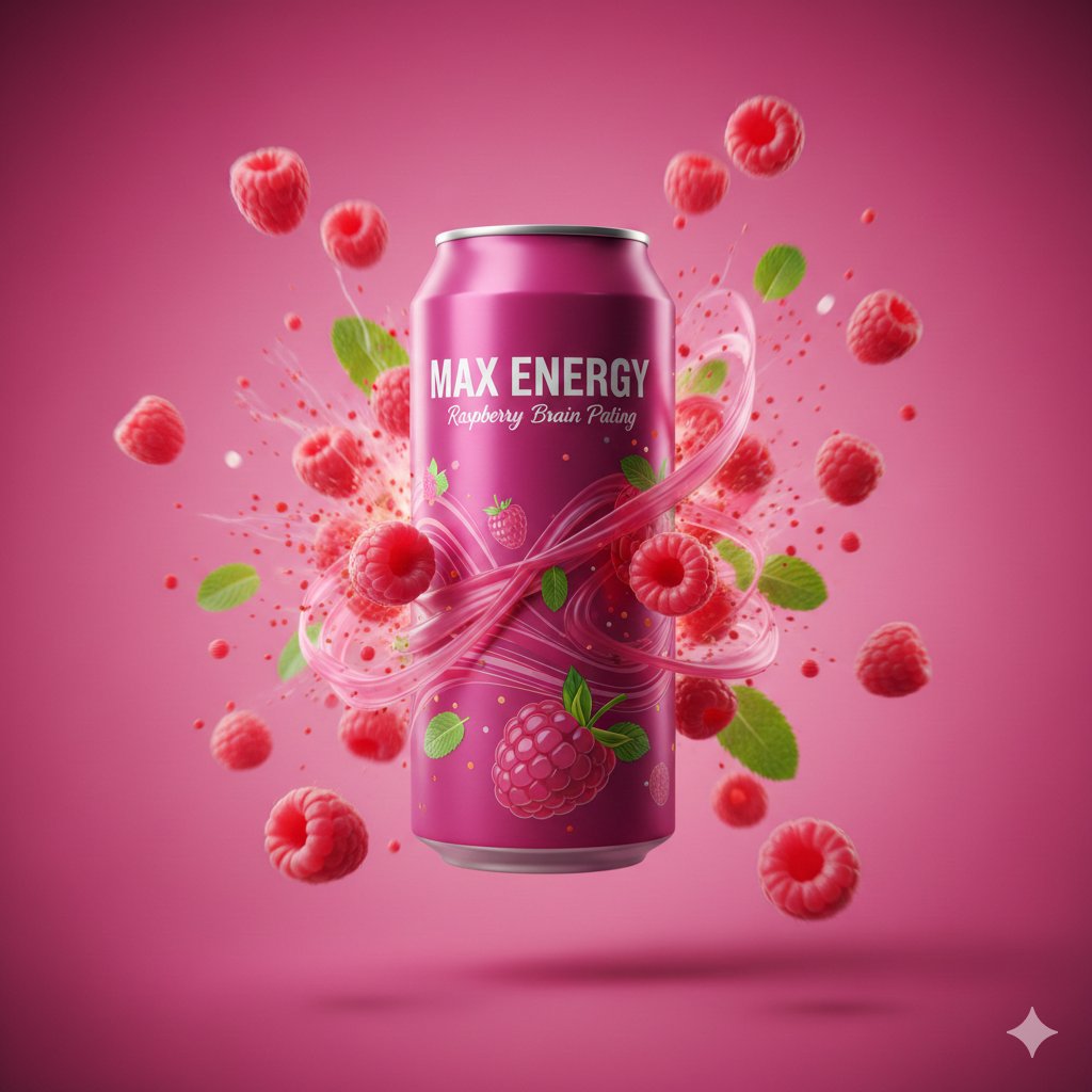 Cinematic Energy Drink Advertisement