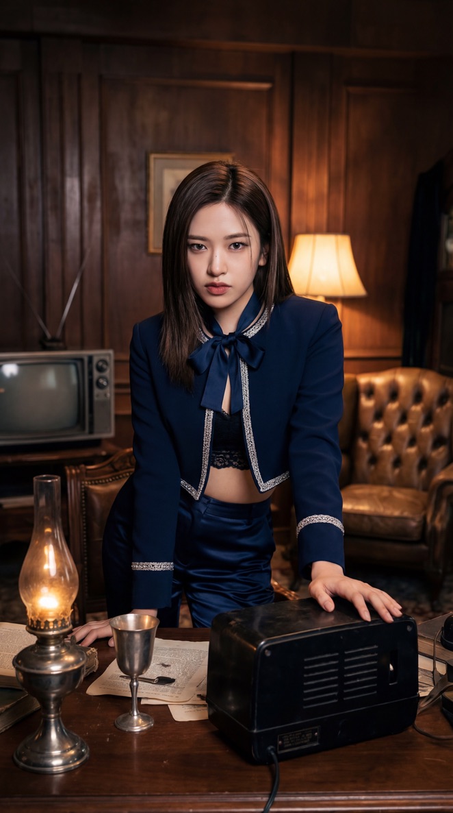IVE KPOP Idol Retro Cinematic Portraits