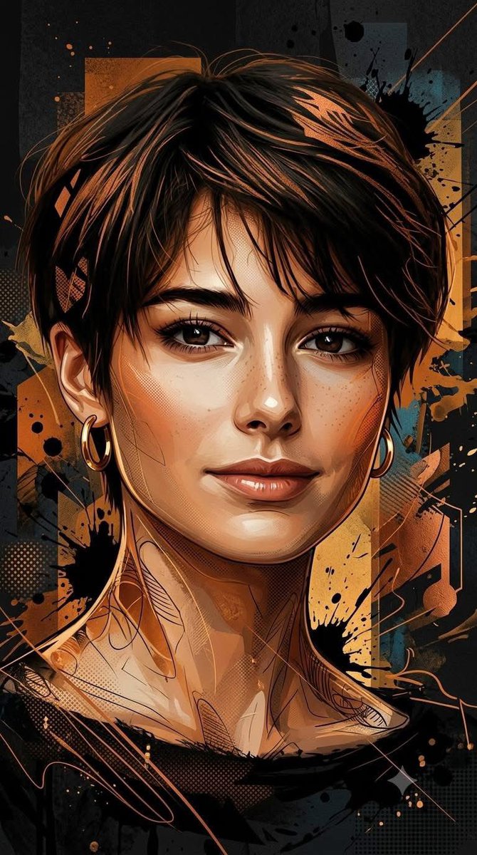 Mixed-Media Digital Illustration Style