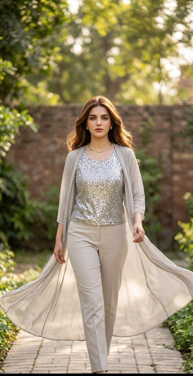 Elegant Garden Fashion Editorial