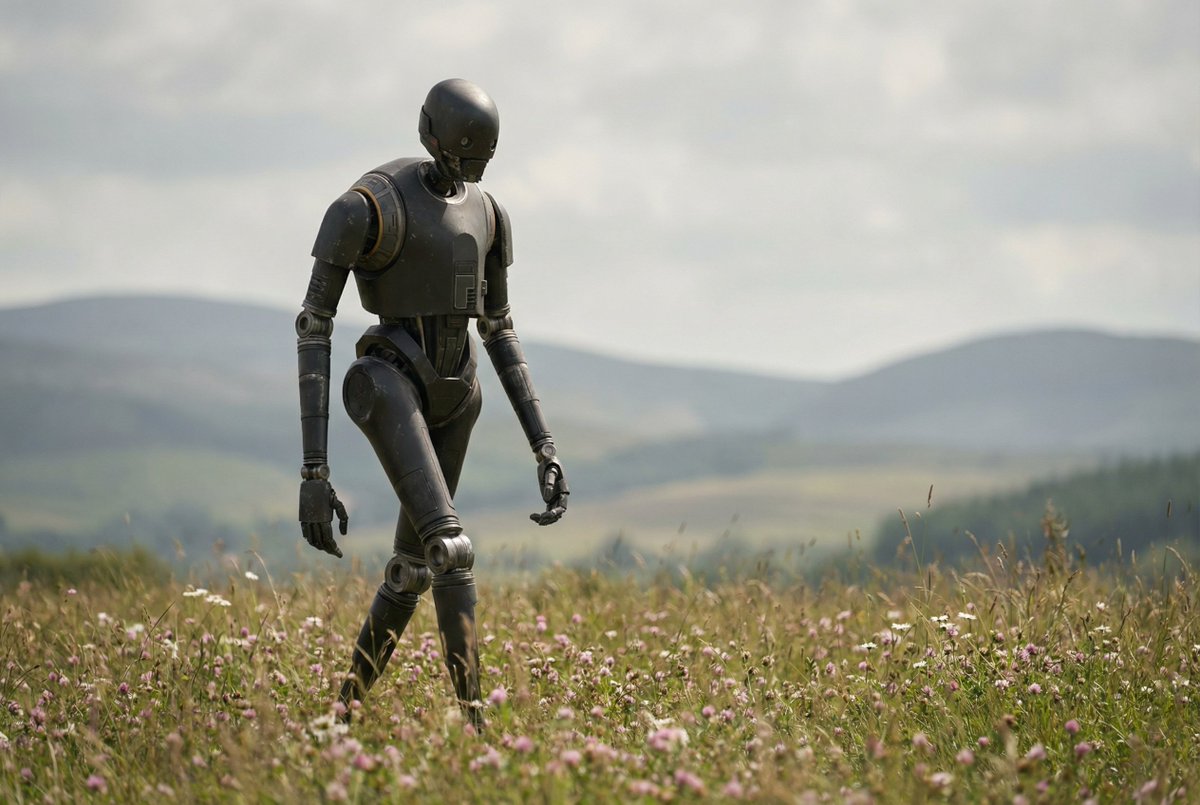 Cinematic Android in Nature