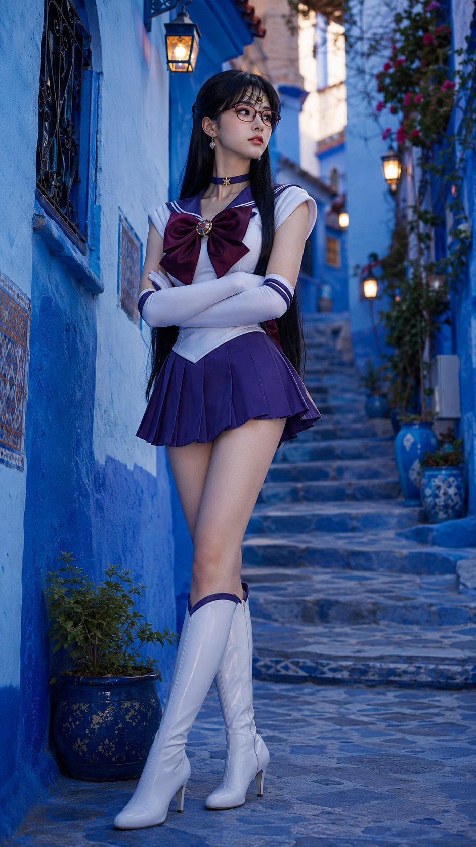 少女胶片写实雪优雅