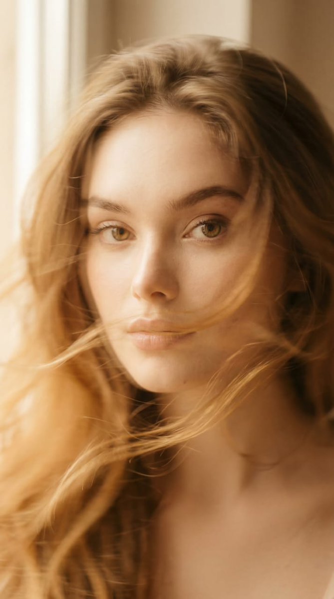 Ethereal Motion Blur Portrait