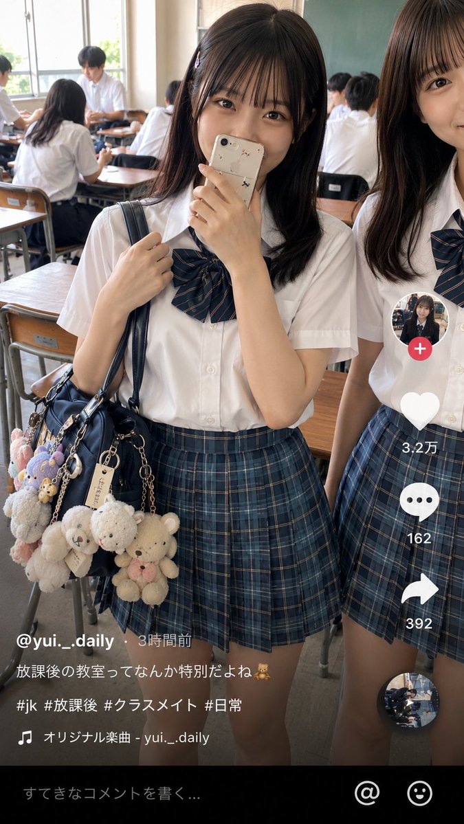 女孩写实插画温暖可爱