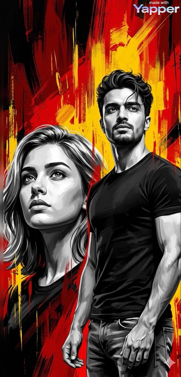 Dramatic Digital Painting Portrait of Two Subjects