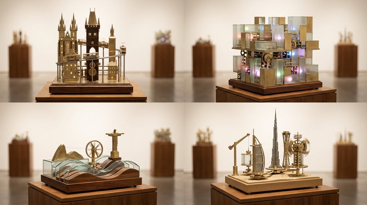 Cities as Kinetic Sculptures Grid
