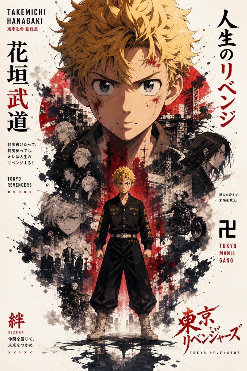 Tokyo Revengers Propaganda Poster