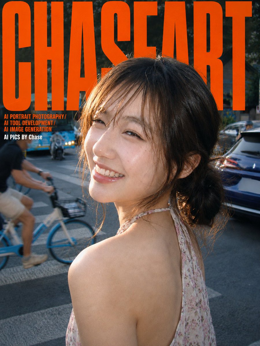 女孩胶片写实街头城市优雅
