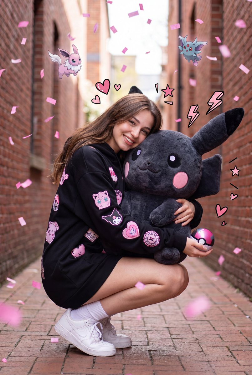 Kawaii Pastel Pikachu Alleyway