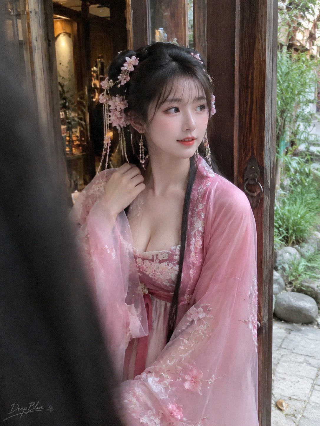 原来这叫海棠色~