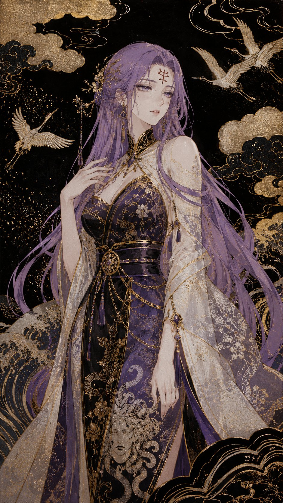 Fate女性动漫冷调温柔