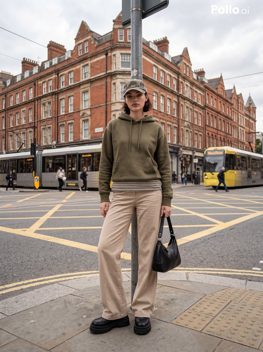 Street Fashion Editorial in European City