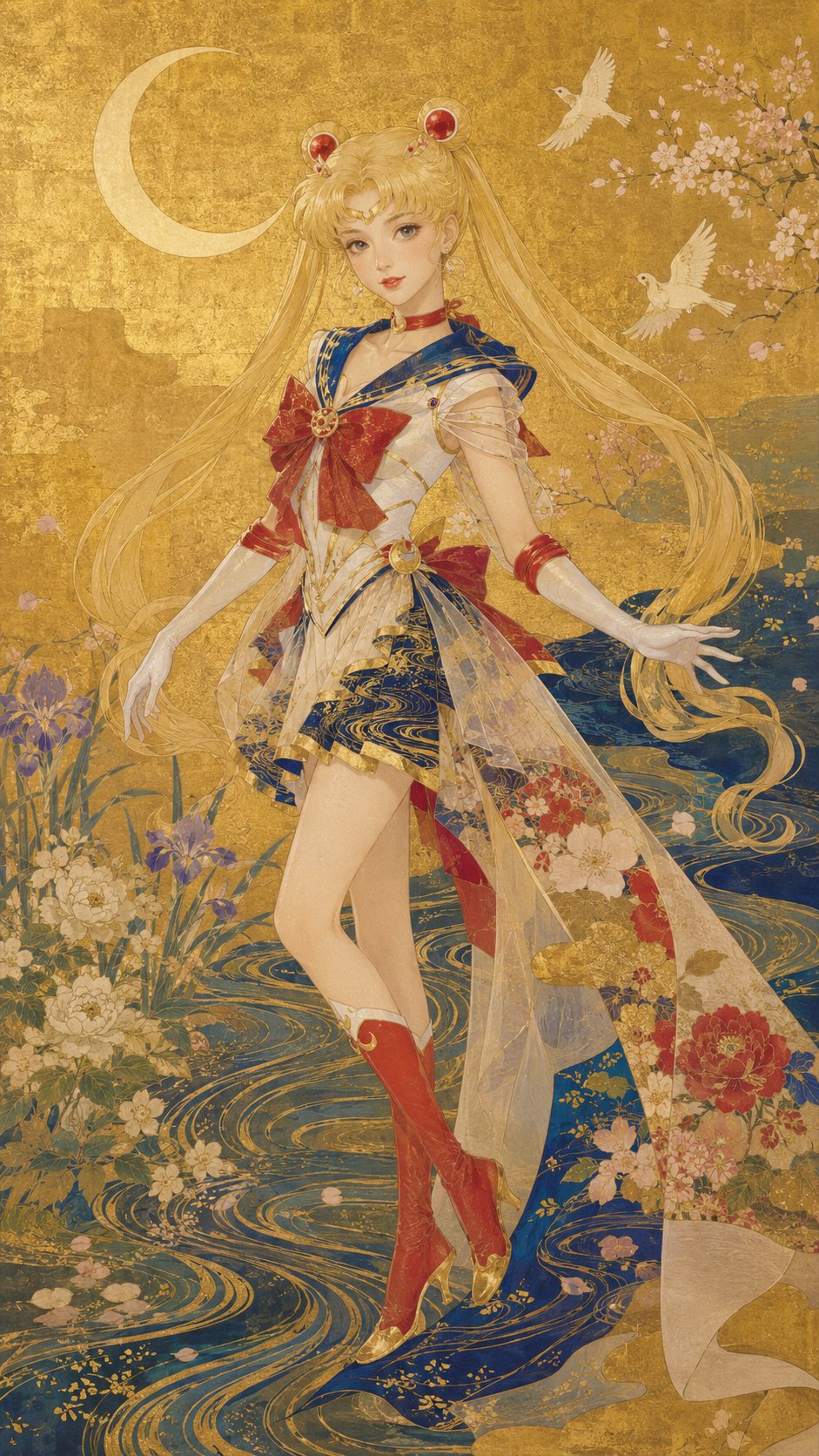 Sailor Moon ~ 琳派金地