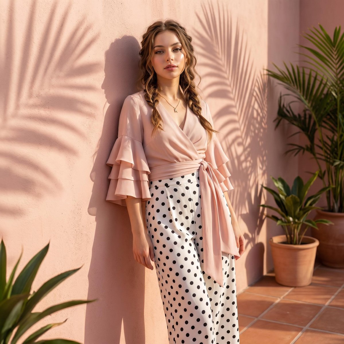 Blush Pink Fashion Editorial