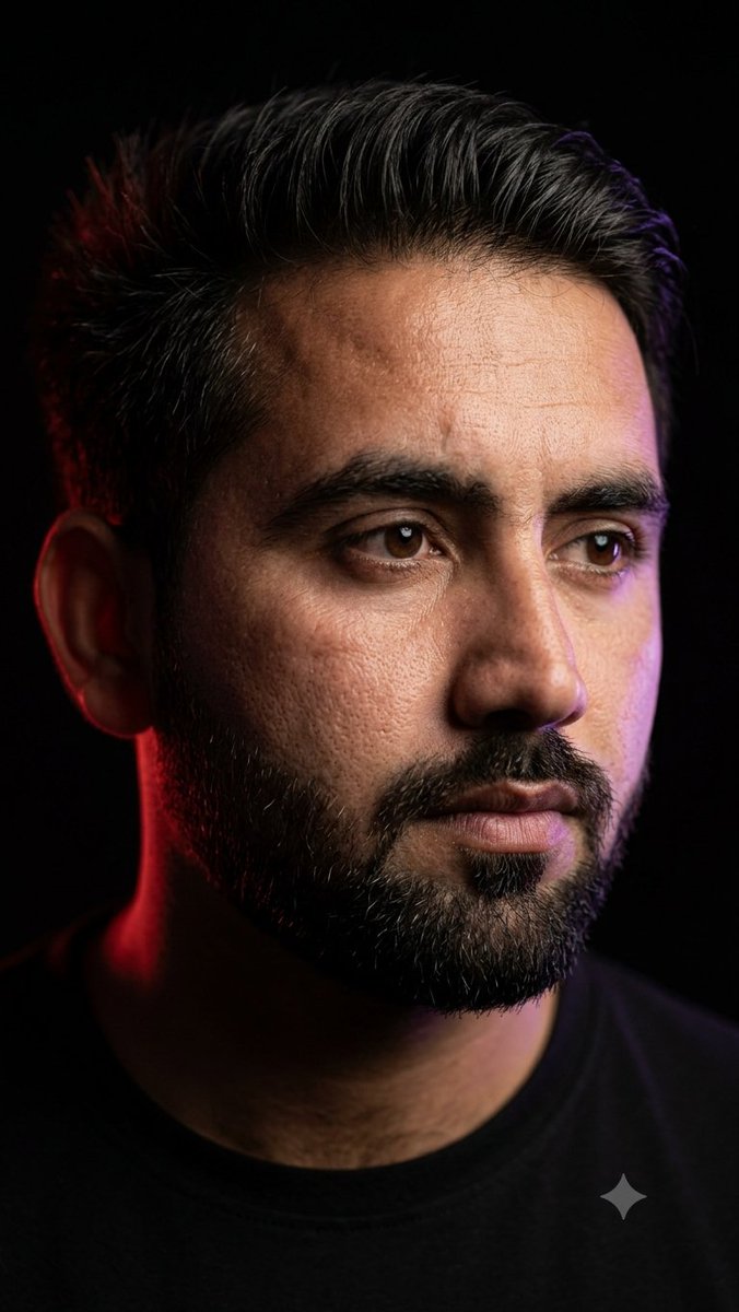 Cinematic Rembrandt Studio Headshot