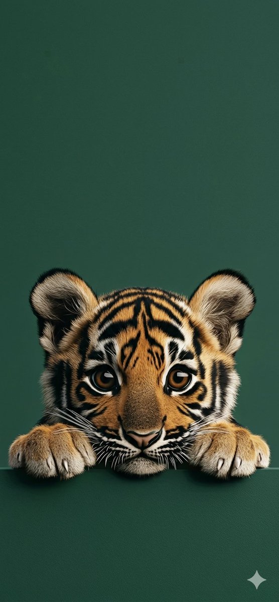 4K Wallpaper Prompt of a Baby Tiger Cub using Gemini Nano Banana Pro