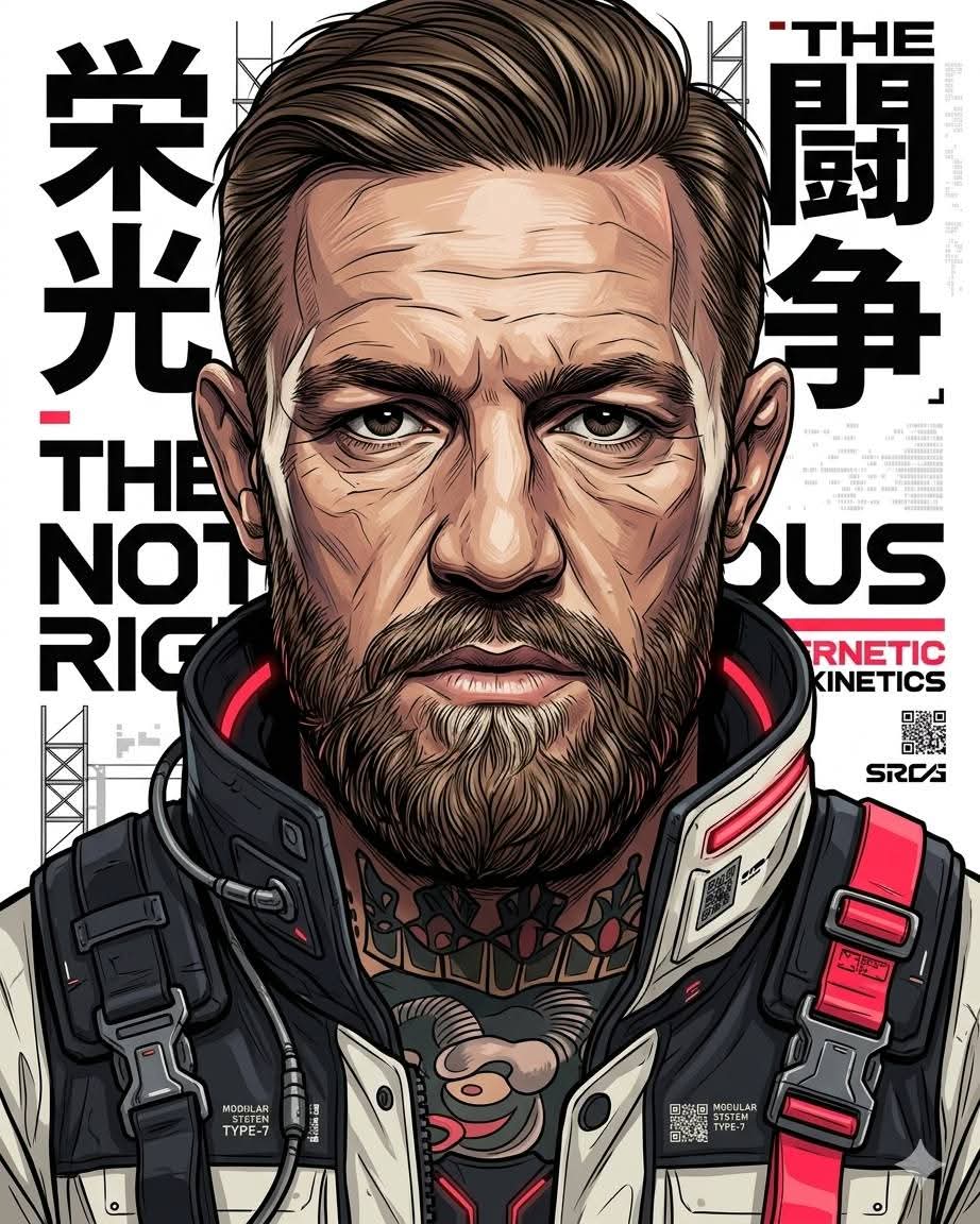 Futuristic Neo-Illustration Poster