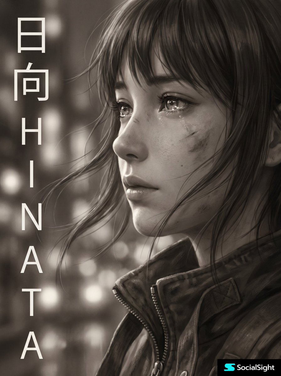 Cinematic anime character portrait