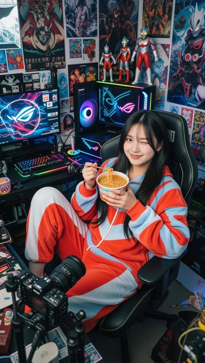 Cosy Gamer Girl Room Aesthetic
