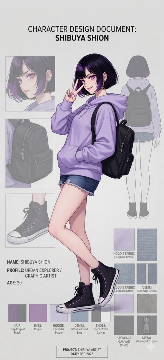角色动漫插画城市